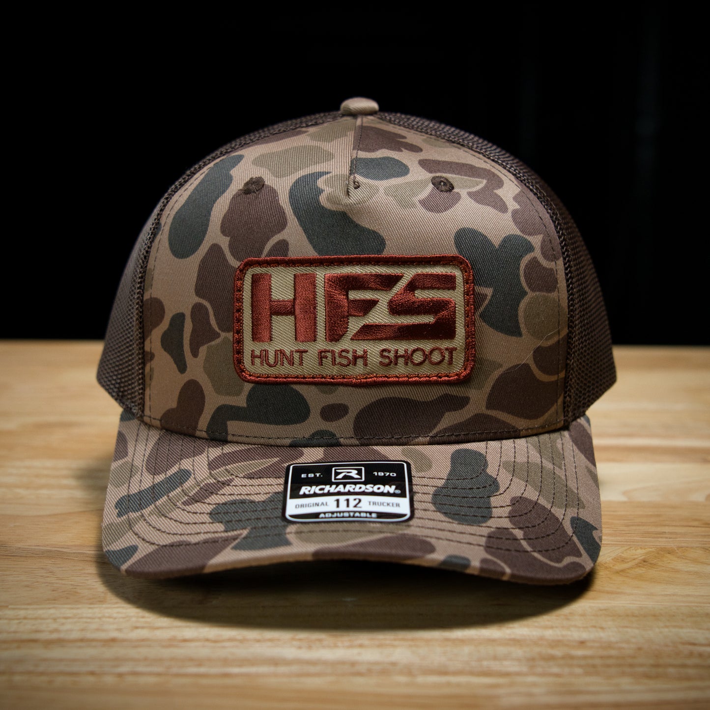 Hunt Fish Shoot Brown Duck Camo Snapback
